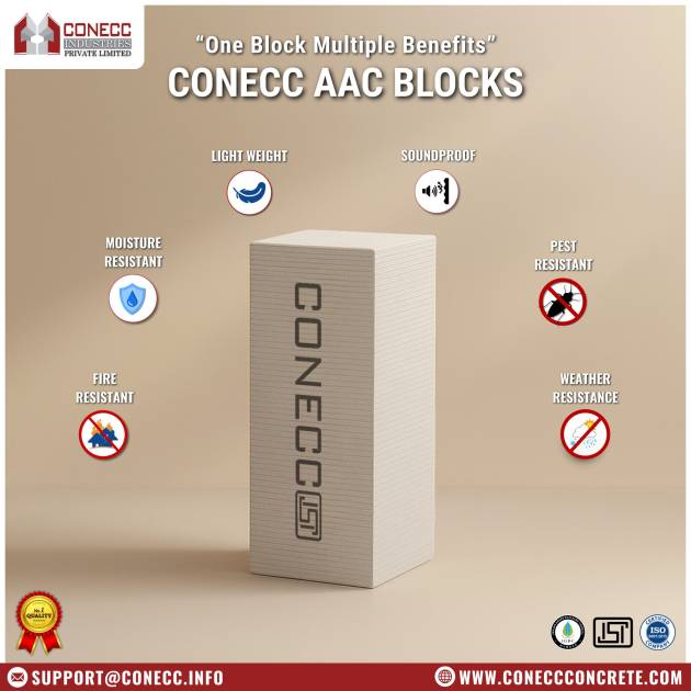8-Inch AAC Blocks – 1pc